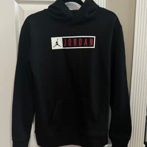 NWT- youth xl Jordan Black Pullover Hoodie